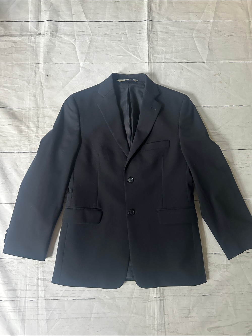 Nordstrom Boys Navy Two-Button Blazer sport coat size 14